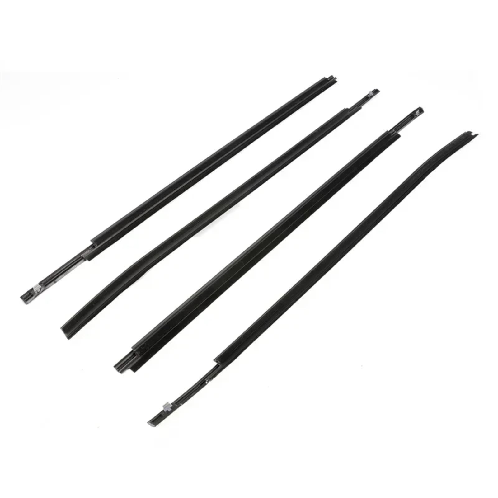 Yplvwsoyq One Color Car Window Seal Strip Compatible With Toyota For Tundra Crewmax 2007-2018 Car Window Weatherstrip Outside Glass Rubber Seal Protector 68160-0C020