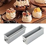 Vibsky Aluminiumlegierung Kastenform mit Mittelrohr, 1 Stück, für Brot, Kuchen, Auflauf...