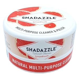 Shadazzle Natural All Purpose Cleaner and Polish – Eco friendly Multi-purpose Cleaning Product – Cleans & Polishes any washable surface (Grapefruit)