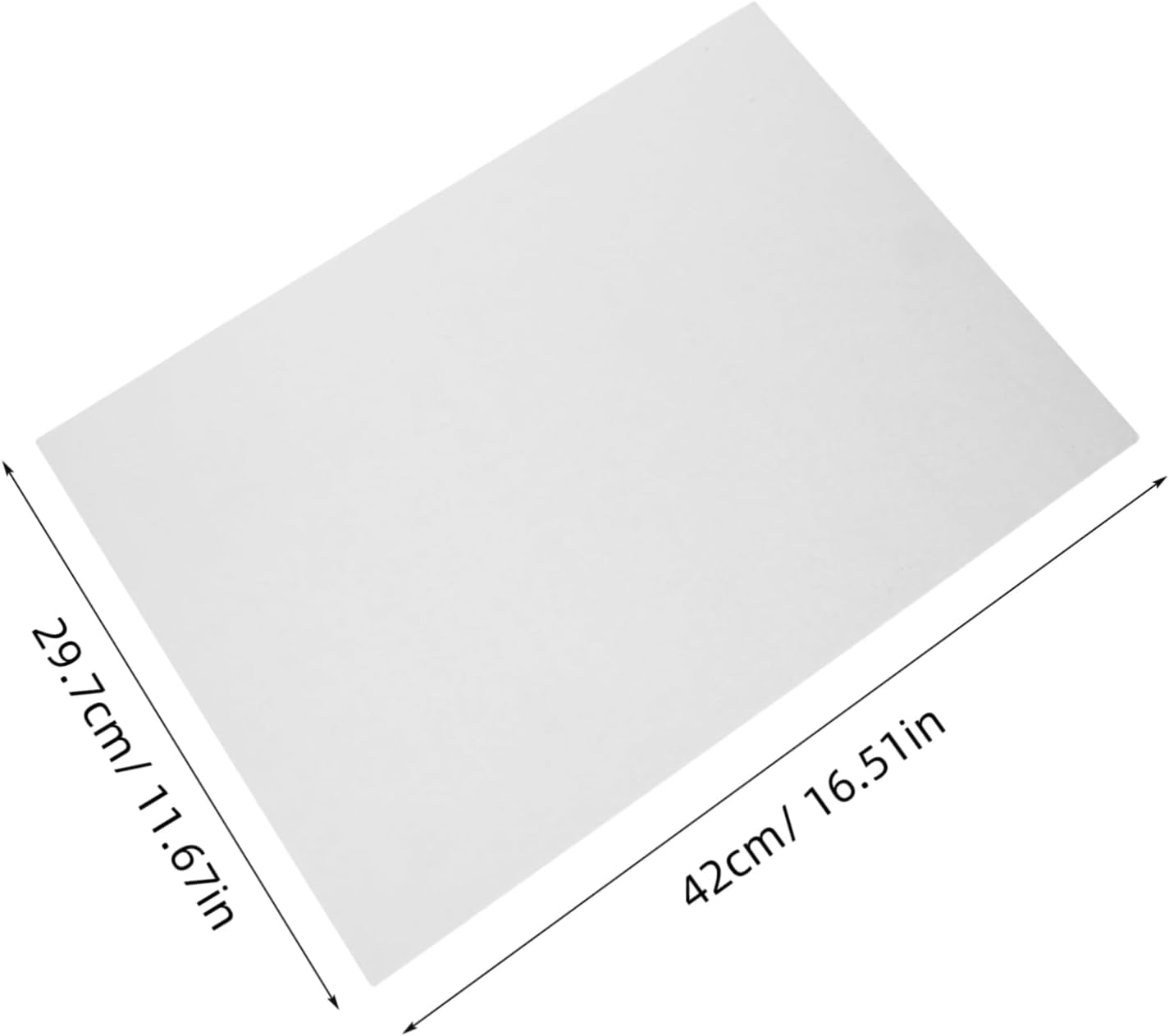 50 Sheets Blank Drawing Paper of Acid Sketch Paper for Artists and Students Compatible with Pencils Ink and Pastels and Easy to Carry