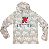 Wes and Willy Mens Rash Guard T-Shirt (Ole Miss, XL) Gray