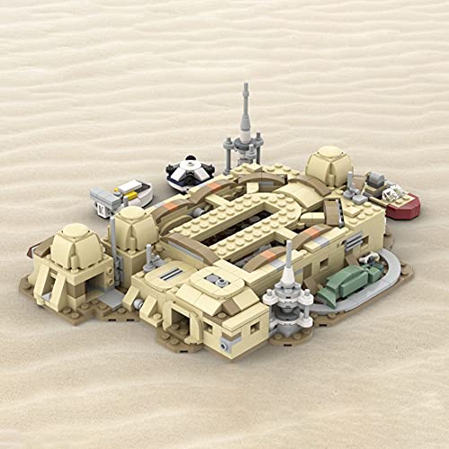Bulokeliner Technik Raumschiff Modell, MOC 57537, 865 Klemmbausteine MOC Technik Sci-Fi-Kriegsszene Bauset, UCS Super… – Bild 4