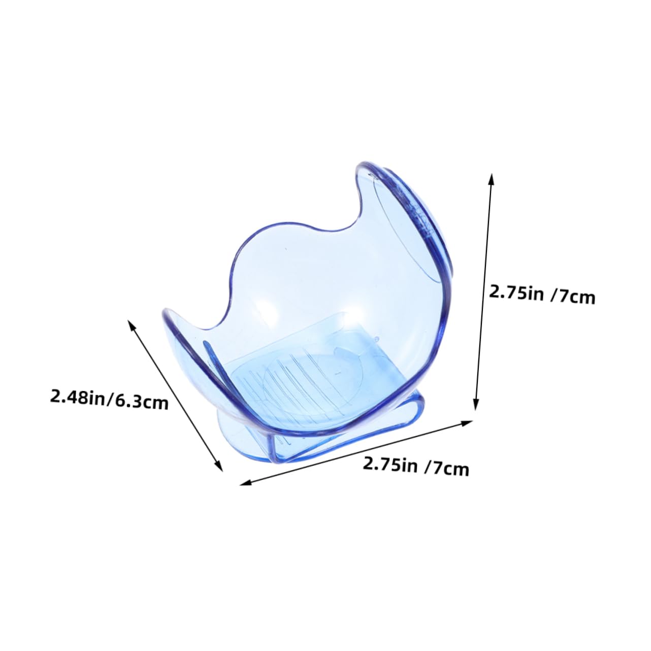 BESPORTBLE 4 Stück Transparenter Tennisclip Stuck Slice Tennisballhalter-Clip Tennis Band Tennis Training Tennisballsammler Clip-On-Tennishalter Haupt Tennissitz Werkzeug Ausrüstung Bund Abs