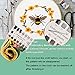 Lukinbox Embroidery Kit for Beginners Adults, 3 Sets Cross Stitch Starter Kits Include 3 Stamped Embroidery Clothes with Floral and Bee Pattern, 1 Embroidery Hoop, Threads, Needles and Instructions