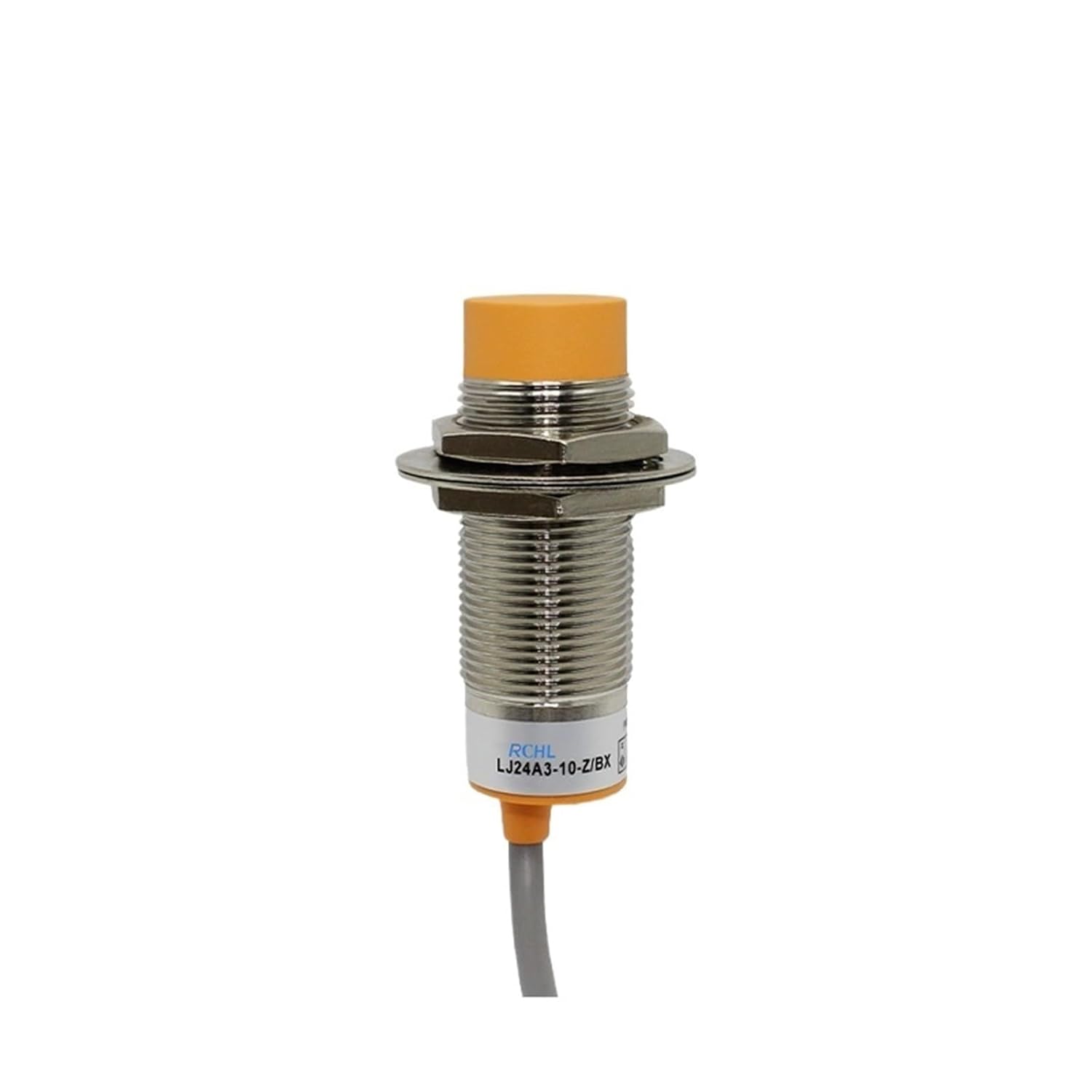 RCHL 12 18 30MMCapacitive Proximity Sensor Detection Distance 2/5/10/20MM PNP NPN NO NC Cylindrical Proximity Sensor Switch(LJC24A3-T,NPN NC)