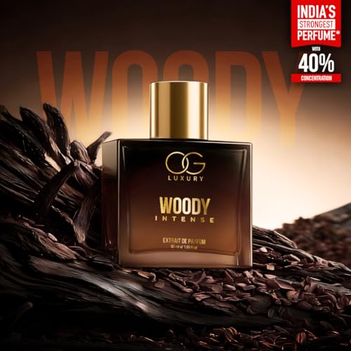 Image of India's First & Strongest Perfume Combo | Smokey & Woody Intense Extrait De Parfum | Luxury Fragrances | Long lasting, Premium Perfume For Man | For All Occasions | Gift for Men, 50 ml Each, Pack of 2