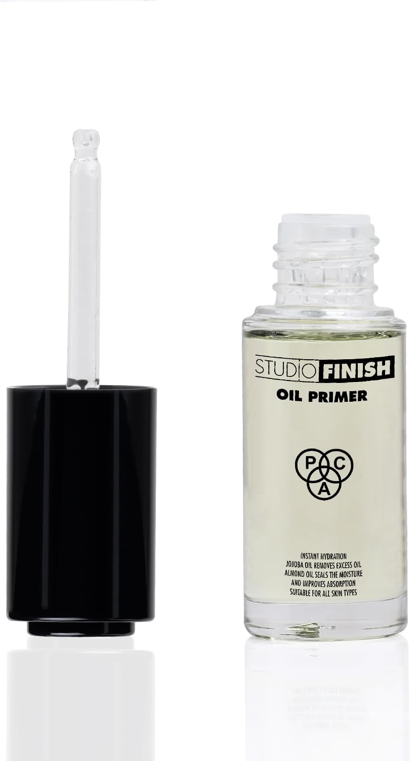 Studio Finish Oil Primer For Dry Skin | UltraLight | Fast Absorbing | Jojoba Oil Hydrates Skin