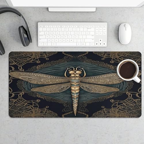 Dragonfly Desk Mat alfombrilla grande de ratón antideslizante miniatura 5