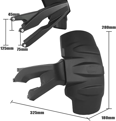 Miniatura 5 de Neumático trasero Hugger Mud Splash para BMW para R1250GS para R1200GS LC ADV 2013-2020 2021 2022 R 1250 1200 para GS motocicleta guardabarros