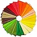 Supla 140 Sheets 14 Fall Color Tissue Paper Bulk Gift Wrapping Decorative Tissue Paper Art Tissue Paper 20" x 26" for Fall Craft Floral DIY Wedding Holiday Thanksgiving Festival Party Tissue Paper Pom