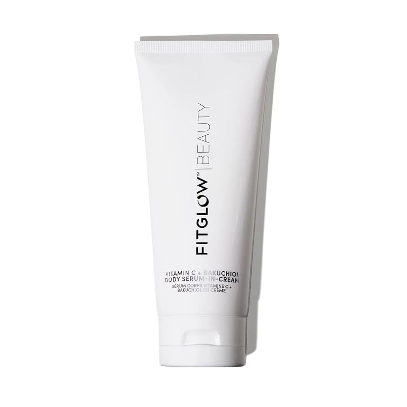 FITGLOW Creme Corporal em Sérum com Vitamina C e Bakuchiol, 200 mL