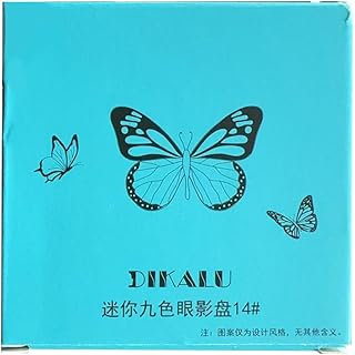 Mini paleta de sombras de ojos, 9 tonos neutr...