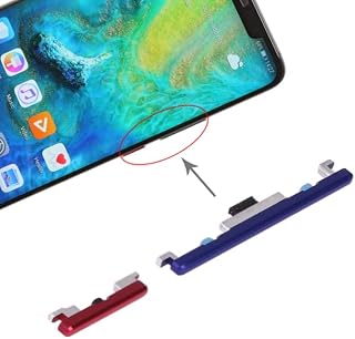 HUANGYUNCHAO Acessórios telefônicos Para o botão Power e volume do Huawei Mate 20 Pro Power e Botão de controle de volume Substituição do telefone celular