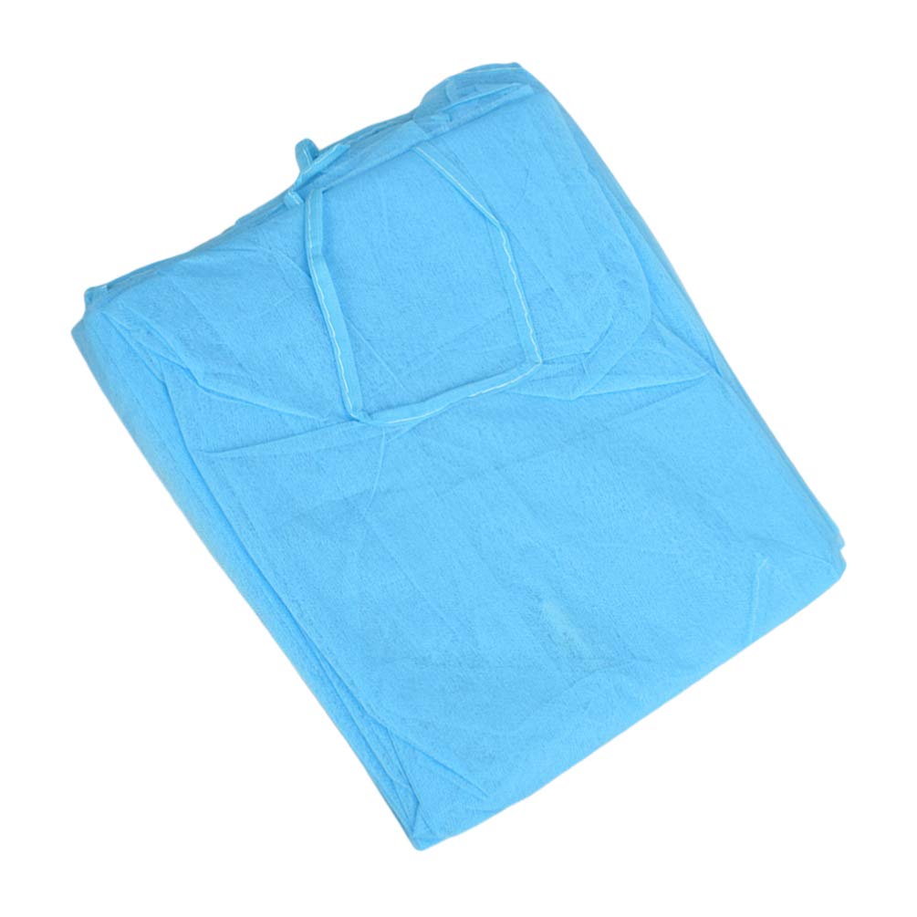 Healifty 6pcs Disposable Isolation Gowns Universal Non-woven Dental Medical Clothes for Doctors Nurse Adults Men Women No Latex Lab Hospital Suppliesï¼ˆRandom Colorï¼‰