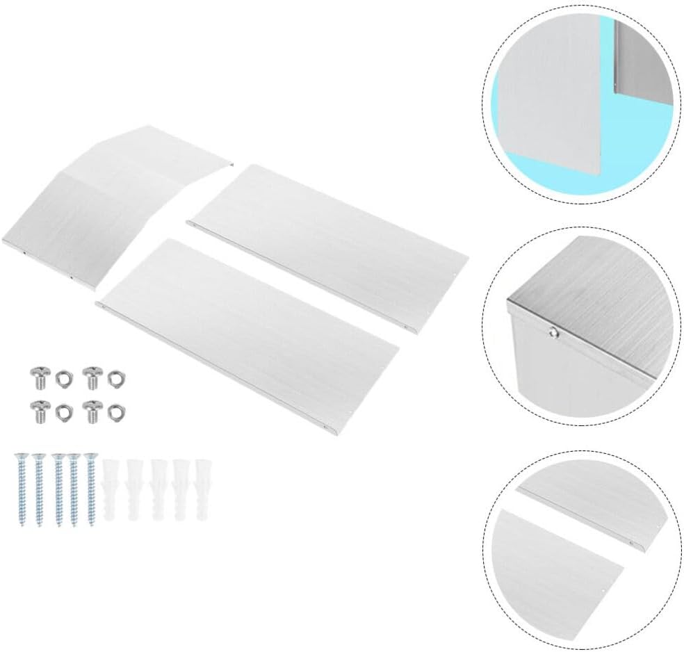 Uonlytech 1set Outdoor Electric Socket Cover Wall Mount Outlet Cover and Easy to Install Suitable for Charging Stations Charging