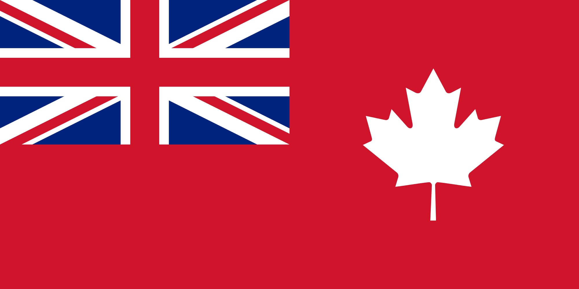 Drapeau British Canada grand tissu résistant aux déchirures du vent
