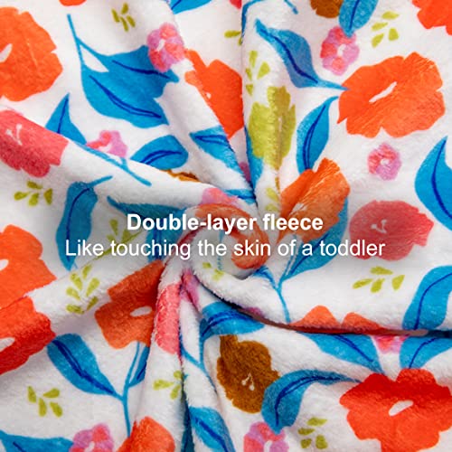 Lovinpet Dog Fleece Hoodie, Windproof Dogs Outfits, Soft Flannel Warm Dog Winter Coat, Update Fit Skin-Friendly Fabric Meadow Pink/Multi Prints Dog Clothing For Autumn Winter Using #TOP7