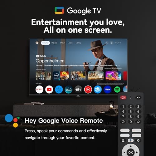FPD 40-inch Smart TV, 1080p Full HD Google TV, HDR10, Dolby Audio (CG40-P3) - 5