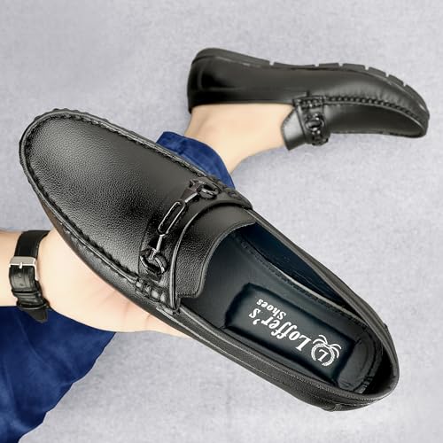 Image of TROTUS Men's Loafer for Men | Stylish & Comfortable with Soft Cushioned Insole | Hand-Stitched Design for Trendy