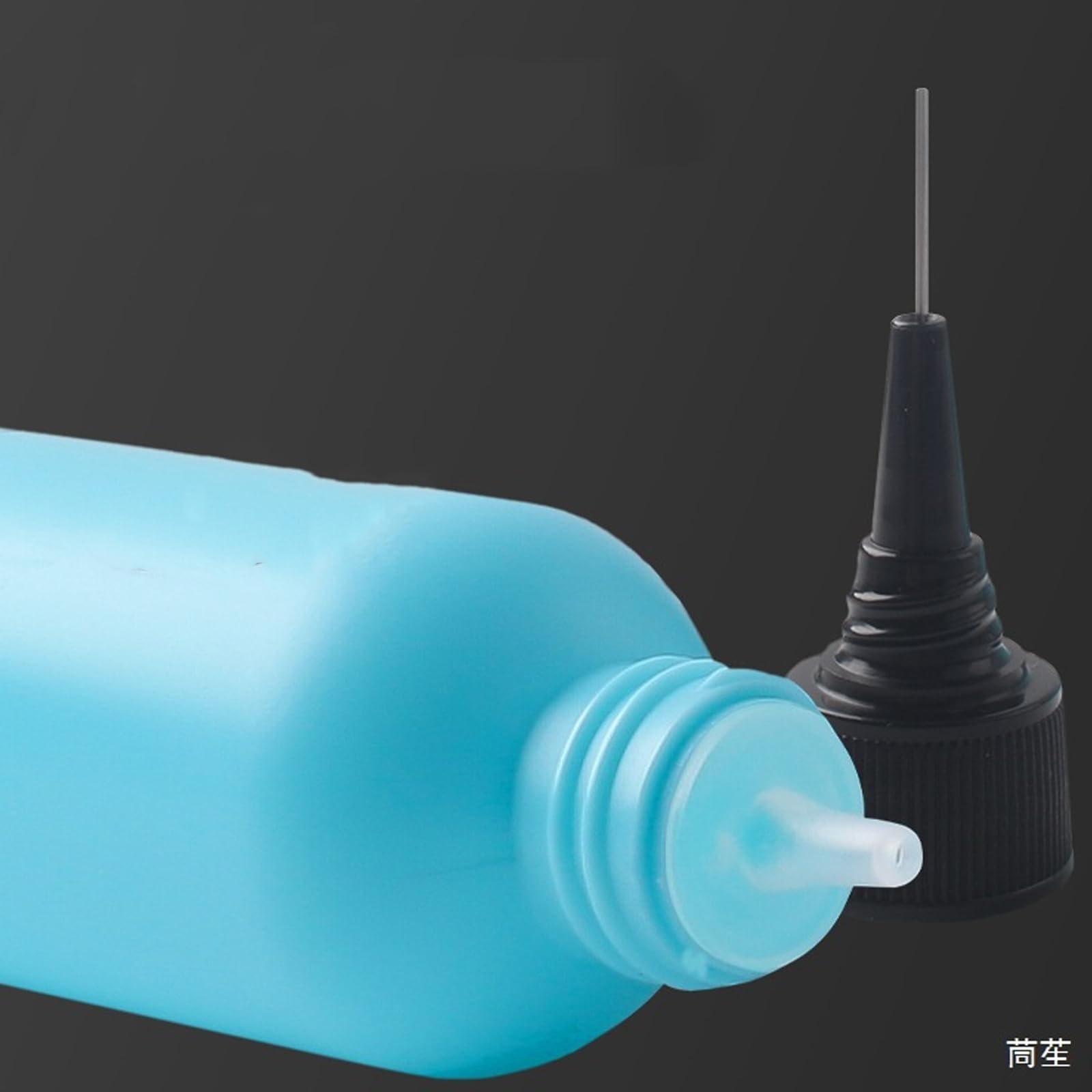 Bottiglia Liquido Di Plastica Con Distribuzione Di Ago Rosin Colla Solvente 60 Ml Bottiglia Mobile Strumento di Riparazione Ugelli Strumento di Perdita Ugelli Strumento