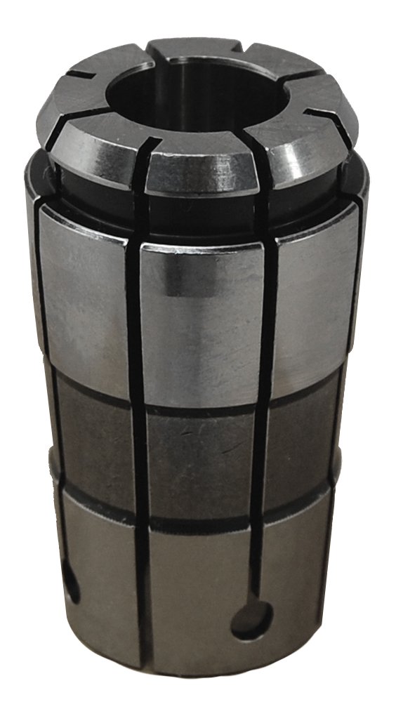 Lyndex 100-028 100TG Standard Collet, 7/16" Opening Size, 2.386" Length, 1.278" Top Diameter, 1.121" Bottom Diameter