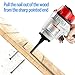 meite NP55 Pneumatic Nail Remover, Professional Heavy Duty Air Punch Nailer Denailer Gun Removes 9-16 Gauge Nails Length 71-90 mm, 85-120 PSI Pallet Nail Puller for Wooden Furniture & Reclaimed Wood