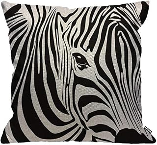 HGOD DESIGNS Cushion Cover Sari Embroidered Pattern Ornament Colorful Ethnic And Tribal Throw Pillow Cover Home Decorative for Men/Women/Boys/Girls living room Bedroom Sofa Chair 18X18 Inch