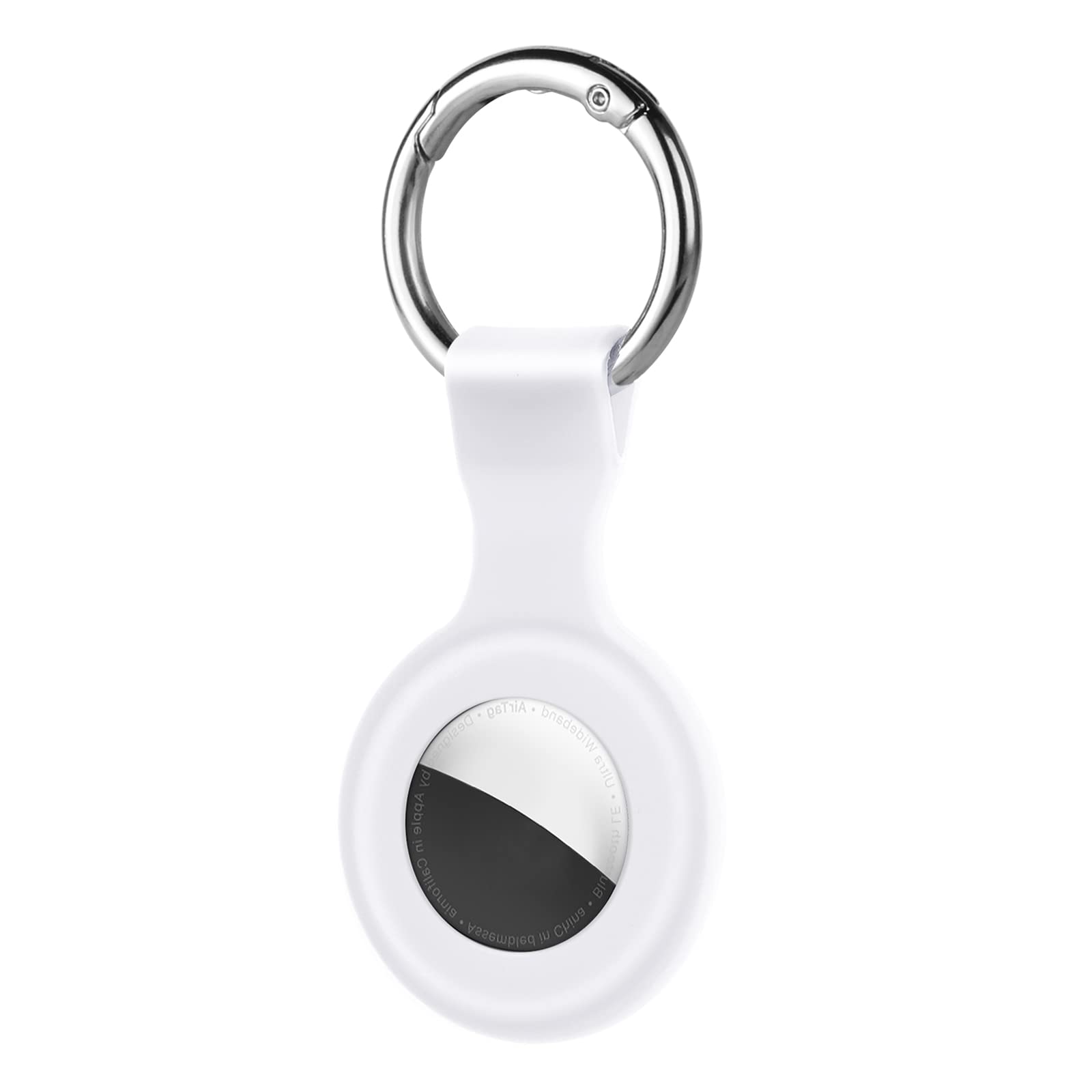 Ainiv Llavero para AirTag, 1 Pieza Llaveros para AirTag Funda Protectora de Silicona, Localizador Keychain Portátil Antipérdida, Protectora Funda Mascotas y Mochilas — view 9