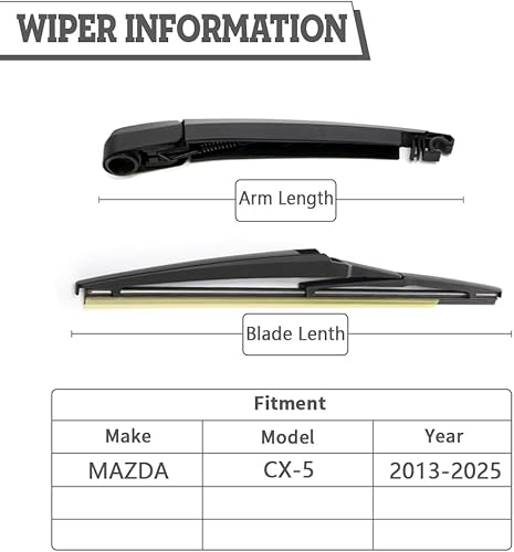Vista 49 de Juego de tuercas de repuesto para limpiaparabrisas trasero para Jaguar F-PACE 2017-2022, conjunto de accesorios de cubierta del limpiaparabrisas