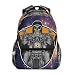 Laptop-Rucksack für Jungen – Road Runner Biker Schule Büchertaschen Computer Tagesrucksack für Reisen Wandern Camping