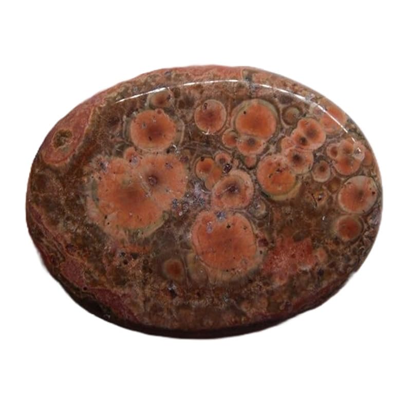Jaspe Coquelicot Naturel Morgan Hill pour Customiser vos Bagues et Pendentifs