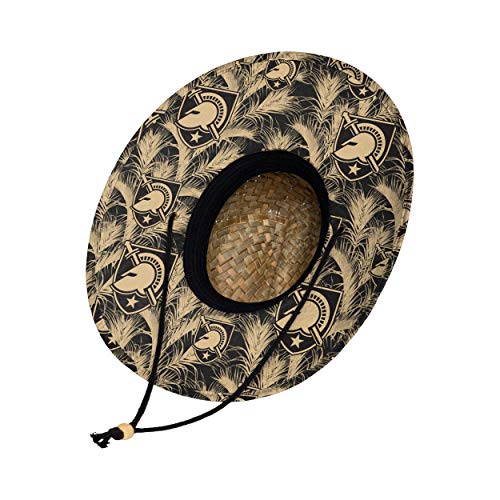 Image of FOCO Men's NCAA College Team Logo Floral Straw Sun Hat
