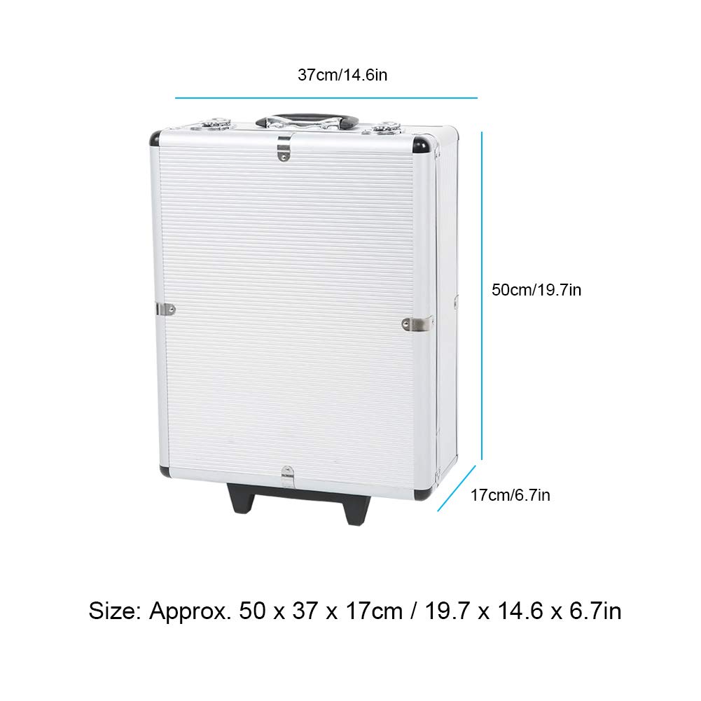 Último juego de herramientas de mano, 186 piezas en caja Juego de herramientas de mano Trolley Box Alicates domésticos Llaves Kit de destornilladores de reparación de hardware con caja de herr