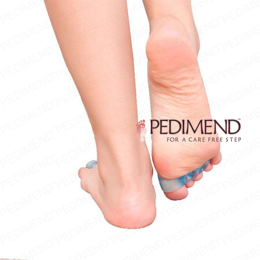 Pedimend per dita – 4 pezzi | Fight alluce valgo alluce valgo dita a martello | silicone gel Bunion protezioni toe Straightener Correctors | toe Stretcher Divaricatore pastiglie maniche | per uomini