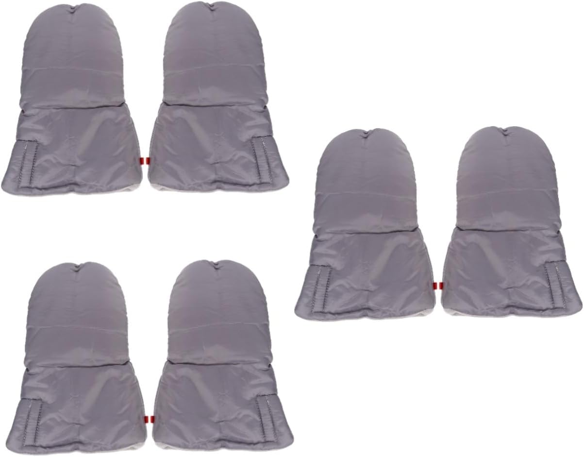 2 Pairs Handlebar Gloves Oxford Cloth Stroller Universal