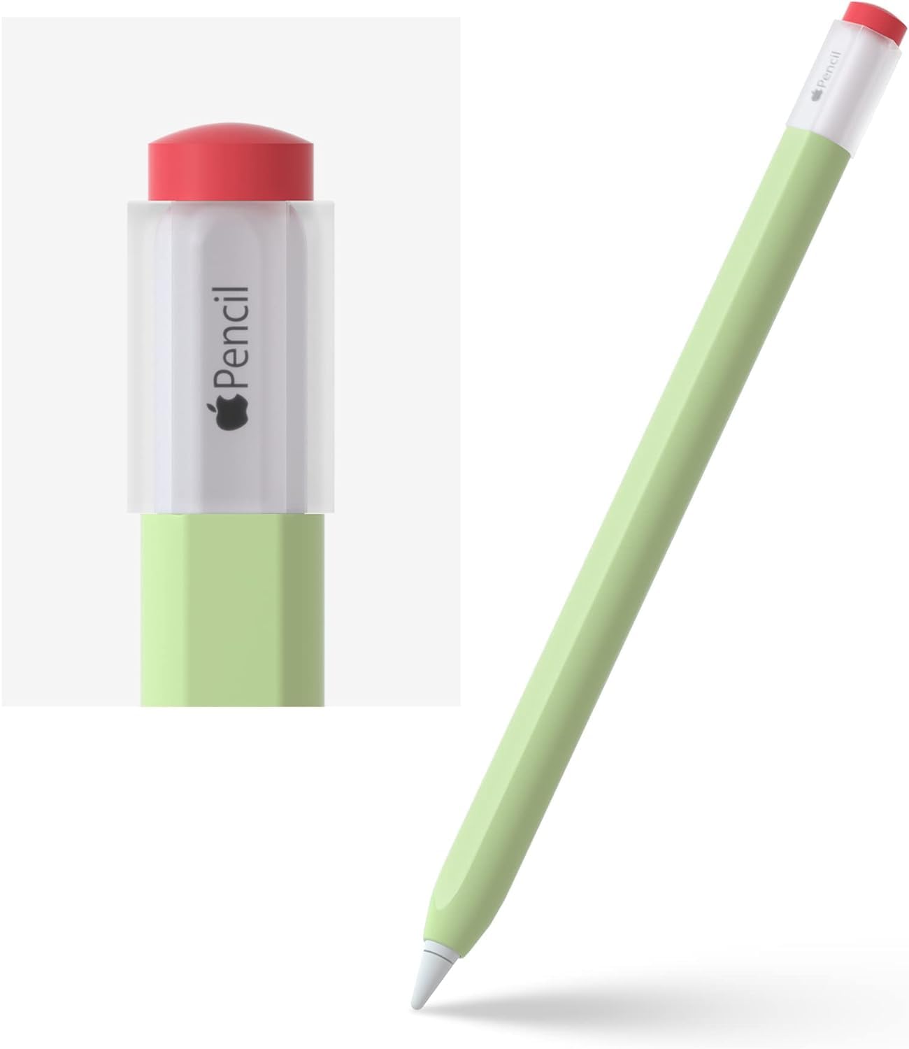 OJOS Silicone Case for Apple Pencil 2nd Generaion Cover,Protective Holder Grip Sleeve with Cap Accessories Compatible for iPad Pro 11 12.9 inch, Green (B0CX8QM3VW) Amazon Price History, Amazon Price Tracker
