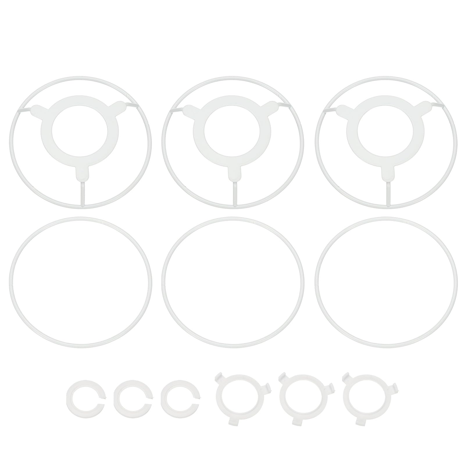 PATIKIL 4.3 Inch Lamp Shade Ring