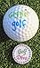 Giggle Golf Par 3 Pack for Women, Microfiber Waffle Weave Golf Towel, Tee Bag with 4 Tees and Bling Ball Marker with Magnetic Hat Clip (Golf Diva)