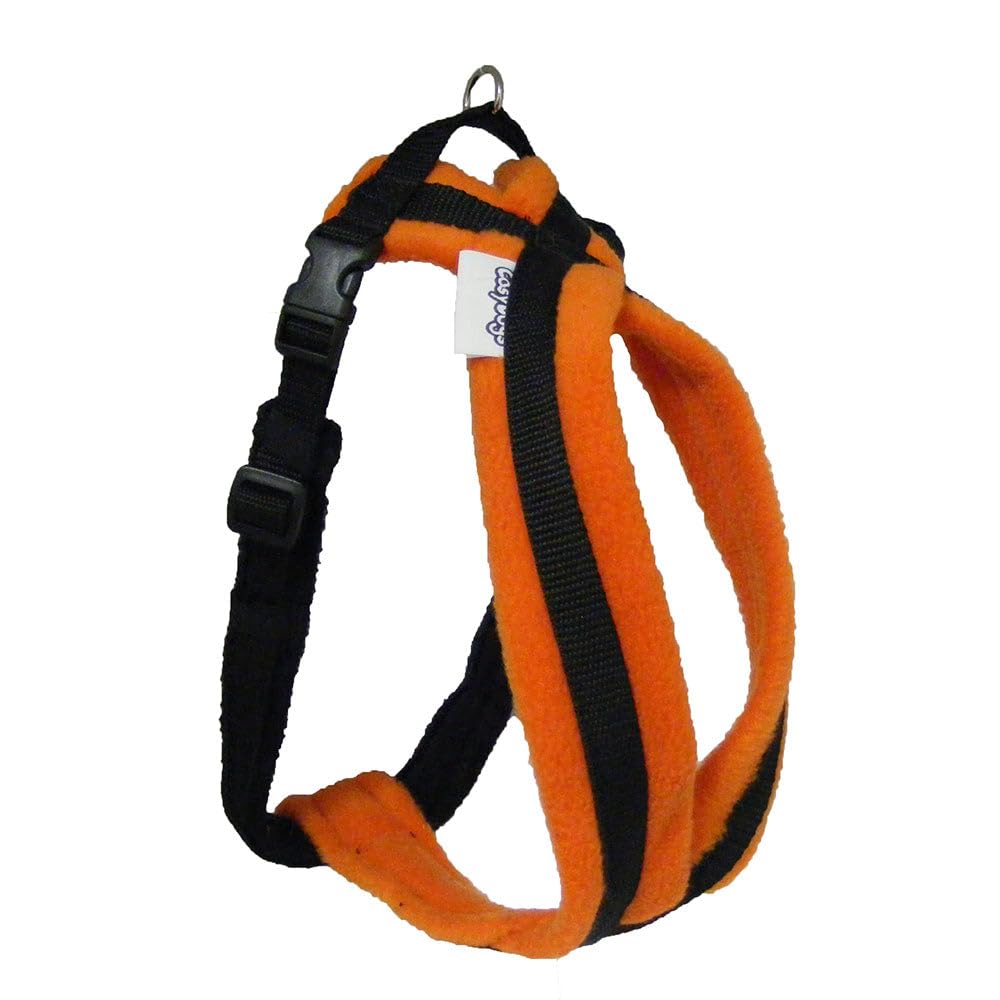 CosyDogs Fleece Dog Harness in Orange: Size 1