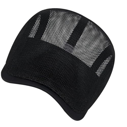 Angoily Gorra de Verano para Hombre Transpirable de Malla Negra, Boina Ajustable de Poliéster Diseño Moderno para Actividades al Aire Libre y Senderismo