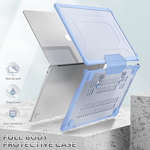 Kit MacBook Air 13 pulgadas carcasa antiarañazos A3113 A2681 con protector teclado 5