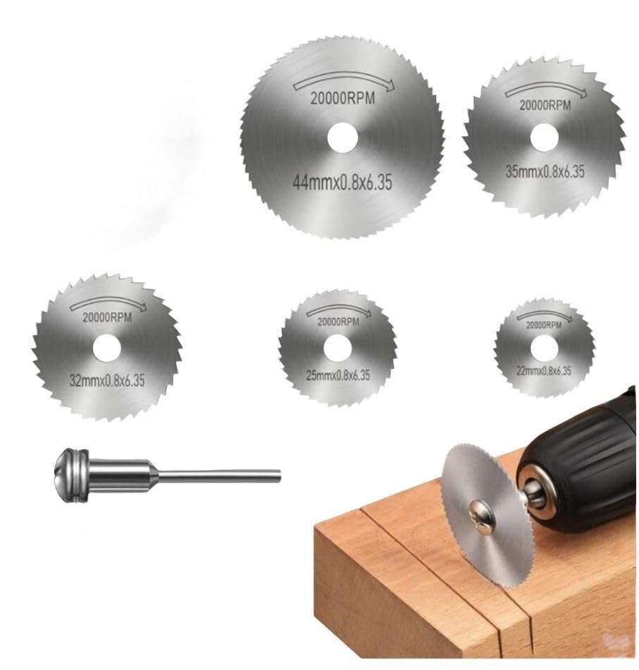⚙️ Compatibili con Mini Trapani Dremel Facili da montare e subito pronti all’uso. Progettati per adattarsi perfettamente a mini utensili rotanti, inclusi quelli della serie Dremel.