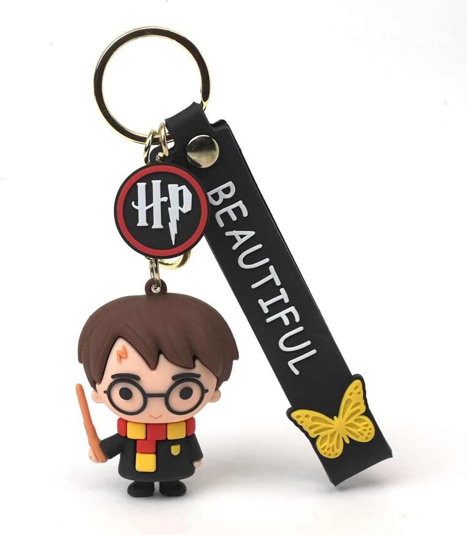 Collectible Premium Famous Cartoon Anime 3D Rubber Silicon Keychain With Long Ribbon Suitable For Car And Bike Key rings | Bag Charm | Gifting | key chain