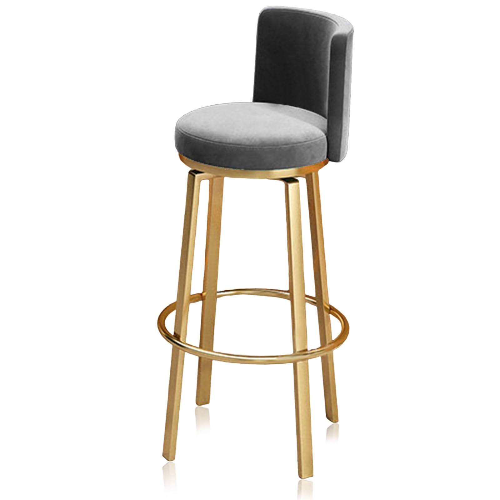 Tabourets de bar pivotants pour îlot de cuisine accueillant et moderne - Lot de 4