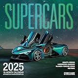 Supercars 2025: 16-Month Calendar--September 2025 through December 2026