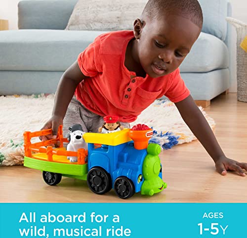 Fisher-Price CMP36 Little People Toddler Toy Train Choo-Choo Zoo thumb #1