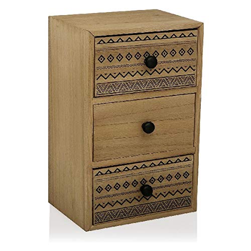 BigBuy Home Jewelry Box, Multicoloured, Standard