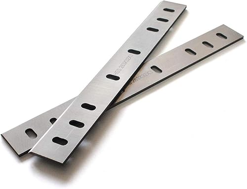 Miniatura 4 de OSCARBIDE Cuchillas cepilladoras HSS de 10 pulgadas para Ryobi AP10 Cuchillos de cepillado de repuesto AP-10 de un solo filo afilado de 10.3 x 1-38