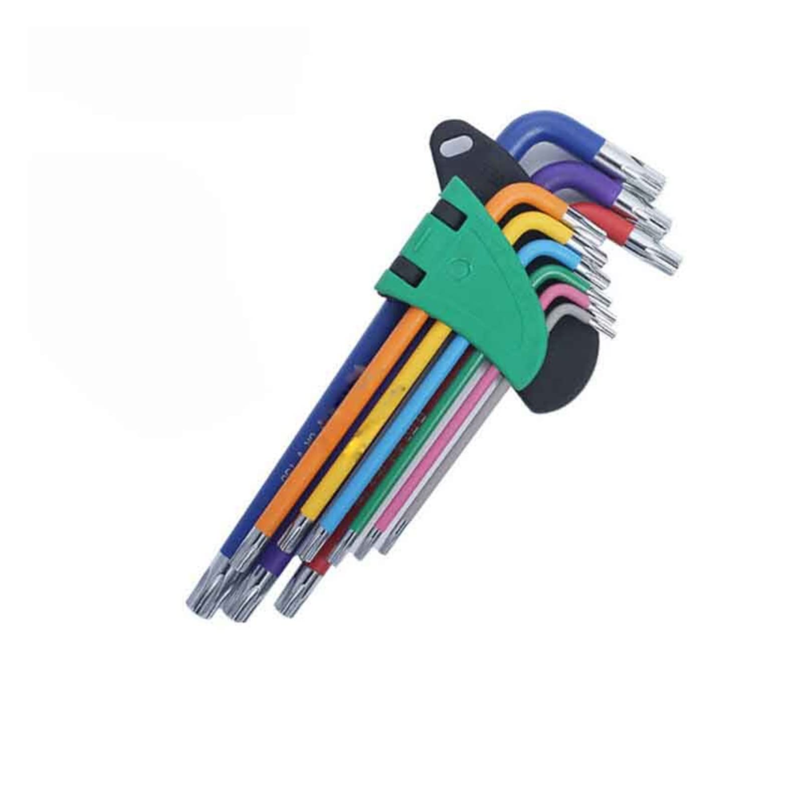 Llave Allen Llave hexagonal Llave hexagonal Juego de llaves Allen Juego de llaves en L for tornillos Allen Juego de llaves hexagonales de brazo largo de 9 piezas Llave hexagonal de 1,5 mm a 10 mm Herr