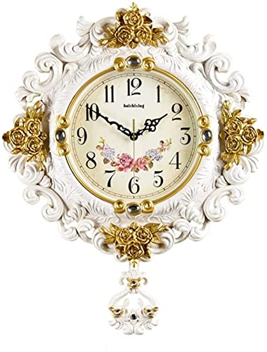 XXXXW Decorative Large Nordic Creative Simplicity Art Wall Clock For Living Room Bedroom Kitchen Office Decor Vintage (Color : B)